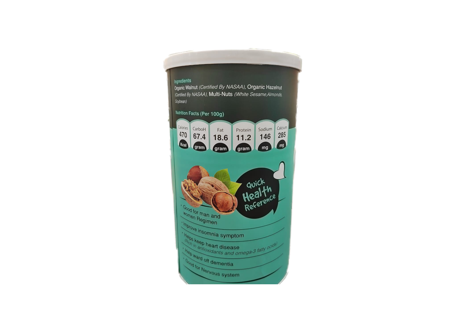 REAL LIFE Walnut Hazelnut Powder Weng Food Marketing